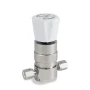 Emerson Tescom 74-2400 Series Springless Threadless Pressure Regulator, Made with 316 Stainless Steel